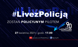 logo akcji #LIVEZPOLICJĄ