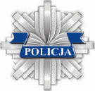 Odznaka policyjna z napisem Policja