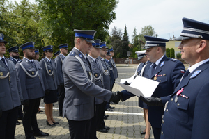 Wręczenie awansów policjantom