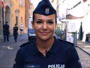 policjantka OPP- kadr z filmu