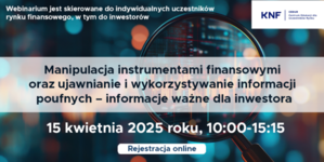 plansza dotycząca webinarium
