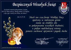 kartka świąteczna z życzeniami