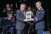 Komendant Główny Policji i Minister Kierwiński podczas Gali