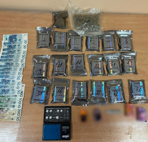 Zabezpieczone przez policjantów narkotyki
