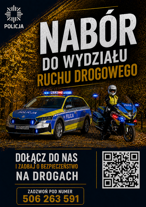 plakat dotyczący naboru