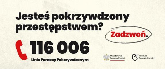 plakat z numerem
